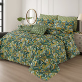 7 Pcs Quilted Comforter Set CC  228